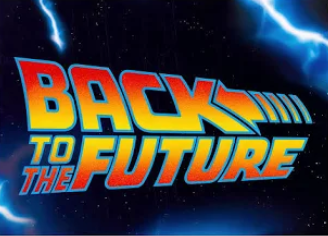 Logo for the film Back to the future