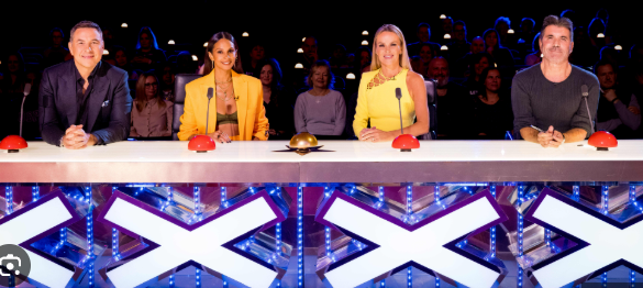 picture of 4 judges on BGT