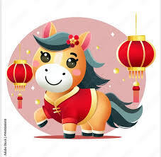 picture of a comic horse 