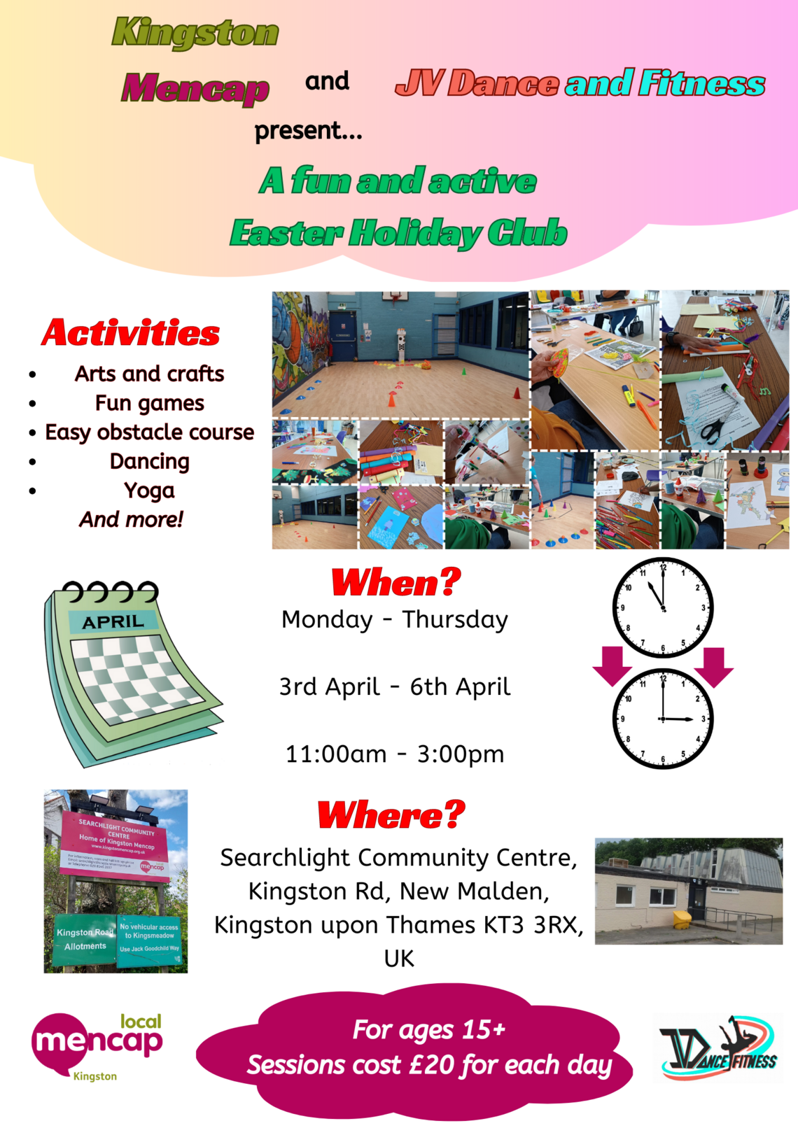 Poster for club