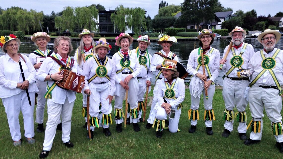 group of morris dancers 