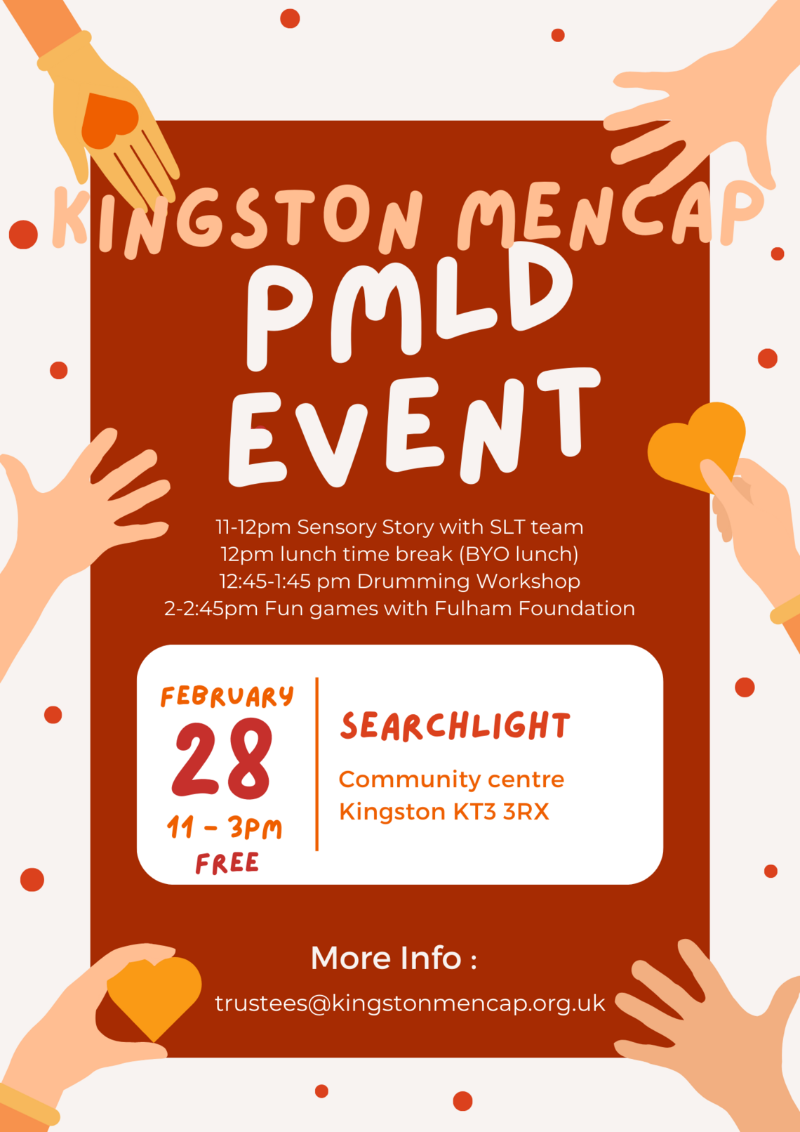 flyerfor pmld day 28 Feb 2024 