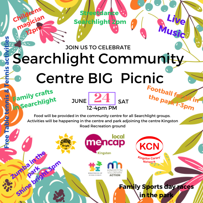 invite to park picnic event